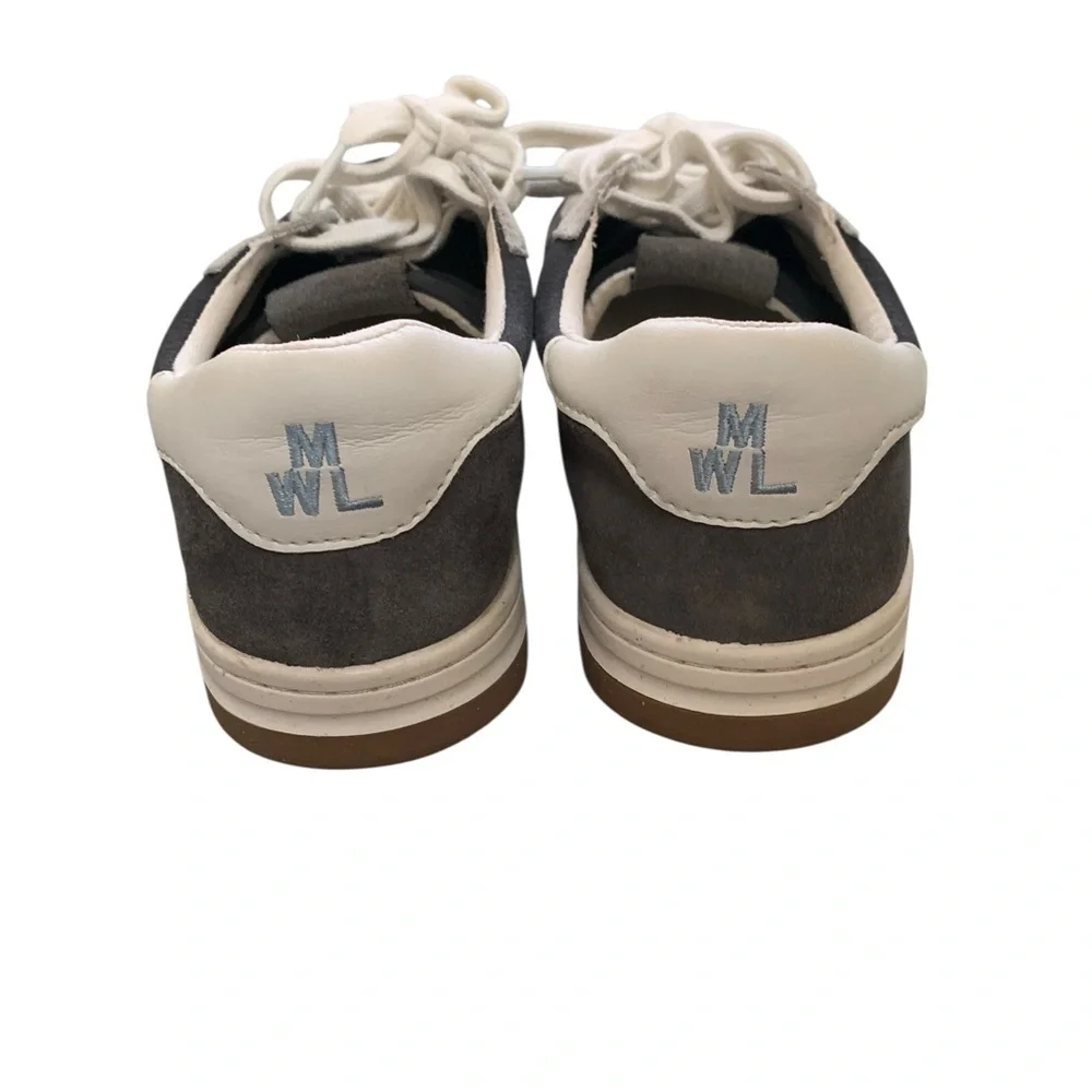 Madewell Court Sneakers in Dark Colorblock Nubuck and Suede Sz: 9